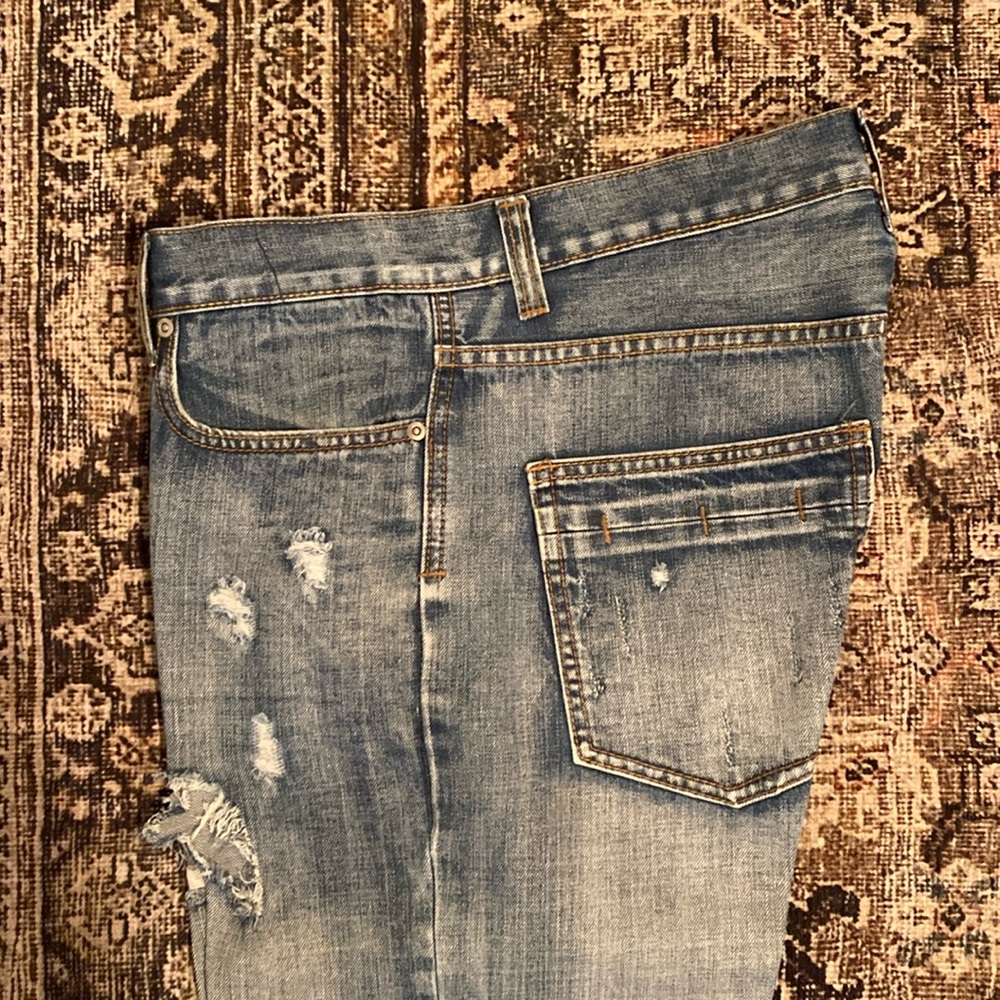 Men’s Red Camel bootcut jeans